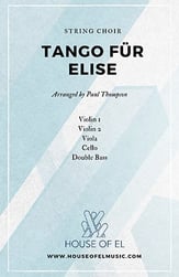 Tango Fur Elise Orchestra sheet music cover